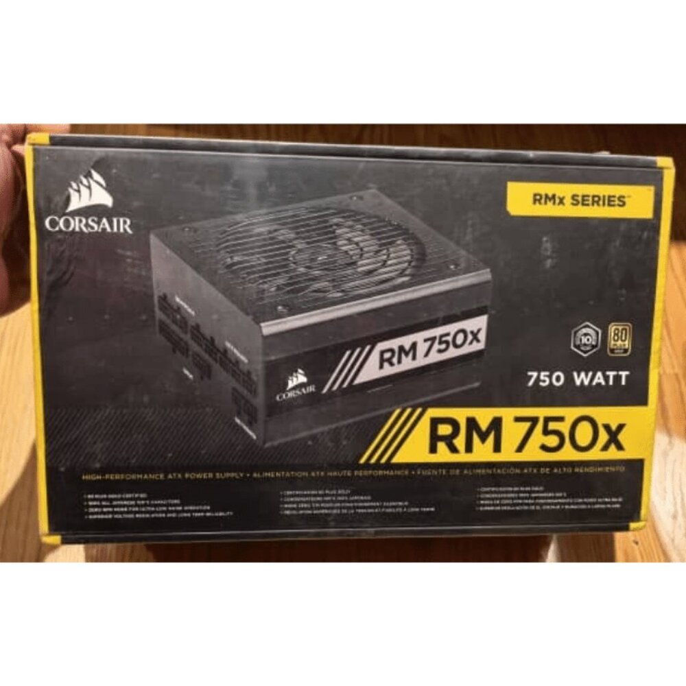 CORSAIR RM750x 80+ Gold Certified Power Supply